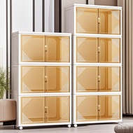 Storage Cabinet 38-80cm Drawer Box For Clothes Plastic Clothes Storage Cabinet With Wheels