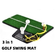 พรมซ้อมวงสวิงกอล์ฟ GREEN POWER 3 in 1 รุ่น GSM-01 GOLF SWING MAT(HP302)