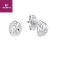 HABIB 375/9K White Gold Earring EA044WY52FJ