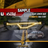 Ultra Racing Safety Bar Nissan Almera N18 1.0 Turbo Front Strut Bar Engine Bar Car Suspension TW2-41