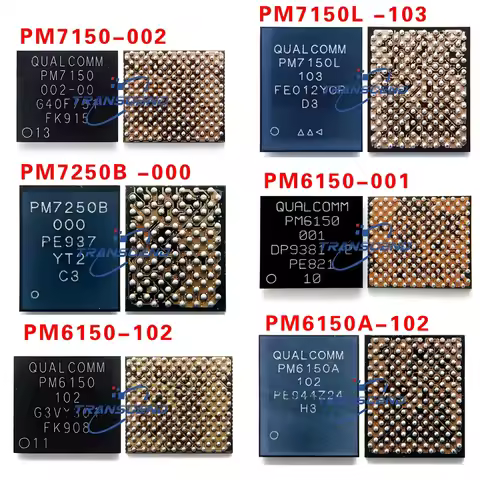 3/10PCS Qualcomm PM7150 002 PM7150A PM7150L PM8150 PM8150A PM8150B PM6150L 103 PM8150B 102 PM6350 00