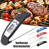 Instant Read Digital Food Probe BBQ Grill Thermometer Collapsible Kitchen Meat BBQ Baking Quick Thermometer Kitchen Supplies