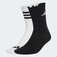 adidas Lifestyle Glow Sock 2 Pack Unisex White JX5726