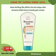 Kem Dưỡng Ẩm Dành Cho Da Nhạy Cảm Aveeno Kids Face & Body Gel Cream