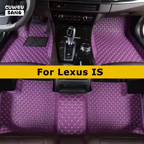 CUWEUSANG Custom Car Floor Mats For Lexus IS IS200 IS200C IS250 IS300 IS300h IS350 IS500 Auto Carpet