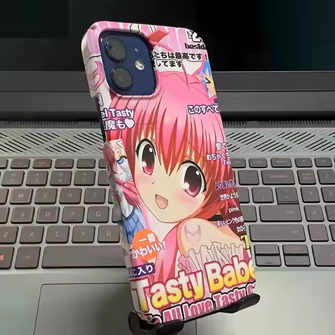 Clmj Angel Beats Anime Girl Y2K Phone Case for iPhone 17 16 15 14 13 12 11 Air Pro Max XS XR XSMax 7