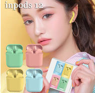Inpods 12 Macaron Headset Bluetooth i12 TWS Warna Macaron Wireless Earphone Inpods 12 Macaron