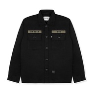Barley Division Stein Black Trucker Jacket