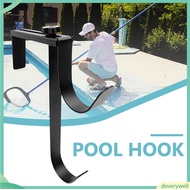 [doverywell]   Pool Pole Hook Pool Fence Hook 2 Pcs Heavy Duty Adjustable Double-hook Pool Fence Han