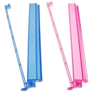 BESTOYARD Mahjong All-in-One Tile Racks, 2pcs American Majiang Tile Pusher Acrylic Mahjong Pushers P