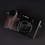 Solid wood portability Shake Non-slip Handle Part For Fujifilm X100VI X-100VI camera grip Replacemen