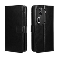 For OPPO Reno 11 Pro 5G Global Luxury Flip PU Leather Wallet Lanyard Stand Case For OPPO Reno 11 Pro Protect Phone Bags