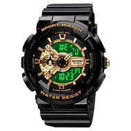 "SKMEI 1688 Digital Quartz Analog Dual Time Military Army Sports Water Proof Watch for Men &amp; Women "