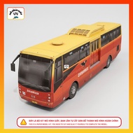 TransJakarta bus Paper Model Assembly Kit 1:48 Scale High Quality Paper Material - MohinhgiayVN