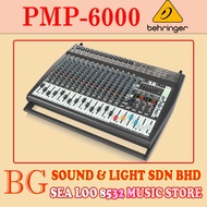 BEHRINGER PMP6000 / PMP-6000 800-WATT 20-CHANNEL POWERED MIXER WITH DUAL MULTI FX PROCESSOR AND FBQ 