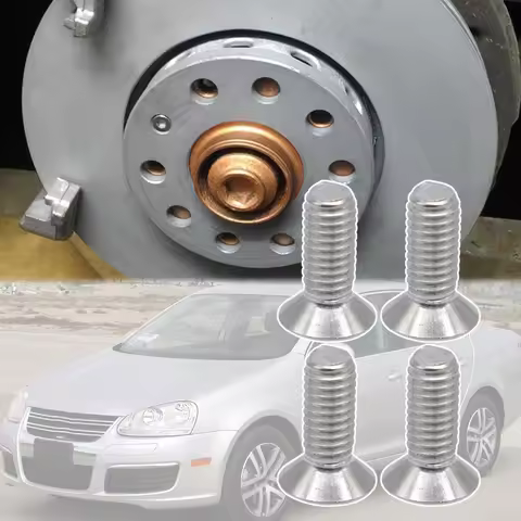 M6 x 16mm Brake Rotor Disc Hex Socket Countersunk Bolt Screws For VW Jetta 1H 1J 1B 2000 - 2012 2013