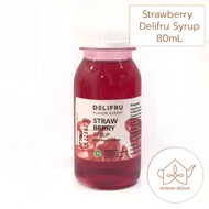 100mL Sirup Strawberry merk Trieste - Delifu Stroberi Italian Premium Syrup