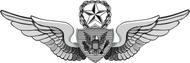 Military Vet Shop U.S. Army Master Aircrew Wings Vinyl Transfer Window Bumper Sticker Decal 3.8"