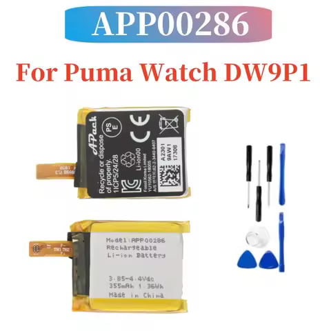 Original Battery APP00286 for Fossil 41mm Sport Gen 4 / Kate Spade DW9P1 DW9K1 / Puma DW9P1 smart wa