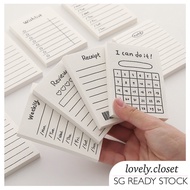 50pc Mini Notepad Planner School Supplies Stationery Practical Gift Ideas Small Gifts for Colleagues