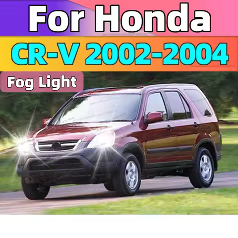 2pcs 6000K LED Front Fog Lamp Canbus 20000LM Car Light Blub For Honda CR-V CRV 2002 2003 2004 Auto A
