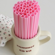 Heart straw 23cm