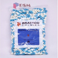 Bungkus / Cangkang Kapsul Kosong Ukuran 00 - Brataco