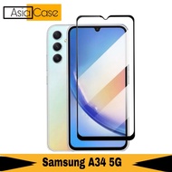 LAYAR Tempered Glass full Cover Screen Samsung A34 5G ANti Scratch Glass