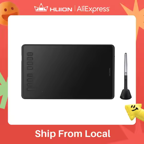 HUION H950P Ultrathin Graphic Tablet Digital Tablets Professional Drawing Pen Tablet with Battery-Fr
