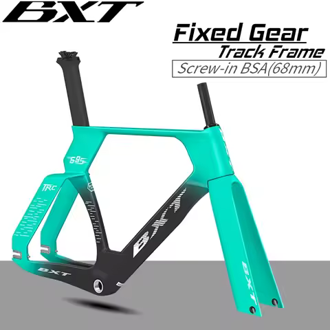 BXT T1000 Carbon Fixed Gear Frame 700C Track Fixie Bike Single Speed Bicycle frame Racing Bike Frame