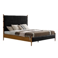 LaFloria® Raymond Leather Bed Frame/  bed frame queen/king size bed frame/platform bed frame/wooden bed frame √ Free shipping