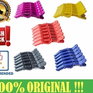 MERAH Crocodile Hair Clip / Crocodile Hair Clip / Salon Barber Crocodile Clip - Red