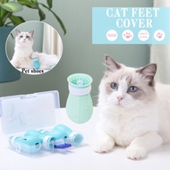 4pcs Pet Anti Scratch Shoes Cat Dog Pet Shoes Cats Shoes Dog Rain Shoes Pet Supplies