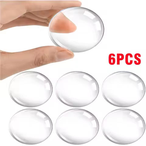 door knob wall shield Clear Soft Rubber Door Stopper door handle bumper Mute Stickers Wall Protector