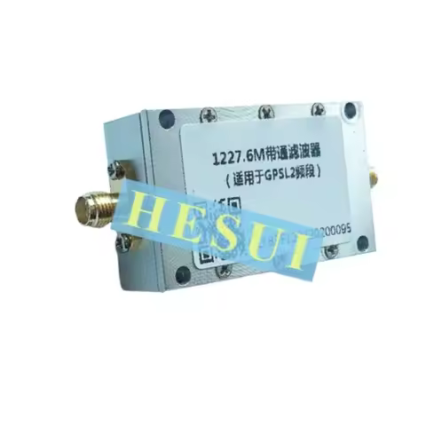 1212MHz-1242MHz L2 band 1227MHz filter RF BPF band-pass filter module Anti-jamming GPS filter module