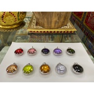 Energy Great Mystery 9 Colors Naga Eye Flying Saucer Pendant (3cm)~Thailand~Please Ask The Color You