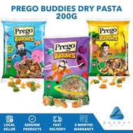 Prego Buddies Dry Pasta 200g - Fun Space, Animal, Ocean, Sports Shapes for Kids