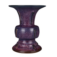 Song Jun Kiln Rose Purple Master Kiln Antique Antique Old Objects Song Porcelain Five Famous Kilns C