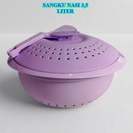 3.5 LITER Rice Bowl Round Rice Container Plastic Rice Container