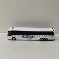 IR HO IXO 1/87 MCI motorcoach D4505 Grey Dog Bus Bus Bus Model Alloy Blister White Box Packaging Act