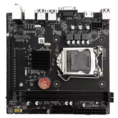 A7THK-B75M ITX Motherboard LGA 1155 Desktop PC Support DDR3 RAM NGFF NVME M.2 Interface USB SATA3.0 