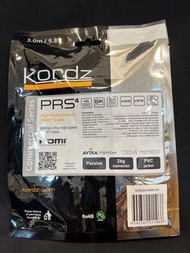 澳大利亞 Kordz PRS4 4K/8K/10K HDMI 3米影音訊號線