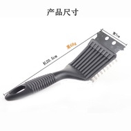BBQ Stainless Steel Wire Baking Brush Barbecue Grill Cleaning Brush Grill Cleaning Brush DIY Stain C