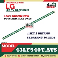 43LF540T / 43LF540T.ATS /  43LF590T COMPATIBLE WITH LG 43 INCH LED TV BACKLIGHT (LAMPU TV) 43LF540