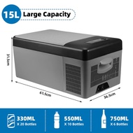 15/20/25/30/40/50L 45W Electric Compressor Cooler Portable Car Refrigerator/Freezer for Car and Home
