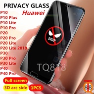 Huawei P50 P40 P30 P20 P10 Pro Lite Plus / Huawei Y7A Y9A Y7P Y8P / Screen protector / anti-spy tempered glass