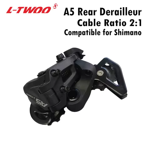 LTWOO A5 9S Rear Derailleur 1X9 System Long Short Cage 9s RD Mountain Bicycle Rear Derailleur Compat