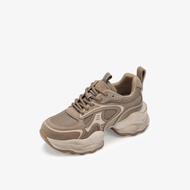 73Hours Womens Sporty Casual Shoes Thick Bottom Dad Sneakers Coconut Milk Freeze Spring Autumn New S