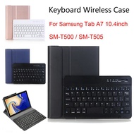 Detachable Bluetooth keyboard case for Samsung Tab A7 10.4inch SM-T500/ T505 - A7 lite, A8 8.0inch