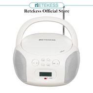 Retekess TR636 Portable FM AM Radio CD Radio Player Stereo FM Station Lightweight Bluetooth Radio